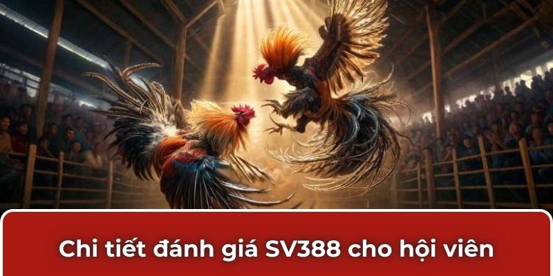 Chi tiết đánh giá SV388 cho hội viên