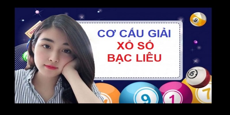 Cơ cấu giải thưởng XS tỉnh Bạc Liêu
